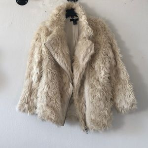 Off white faux jacket